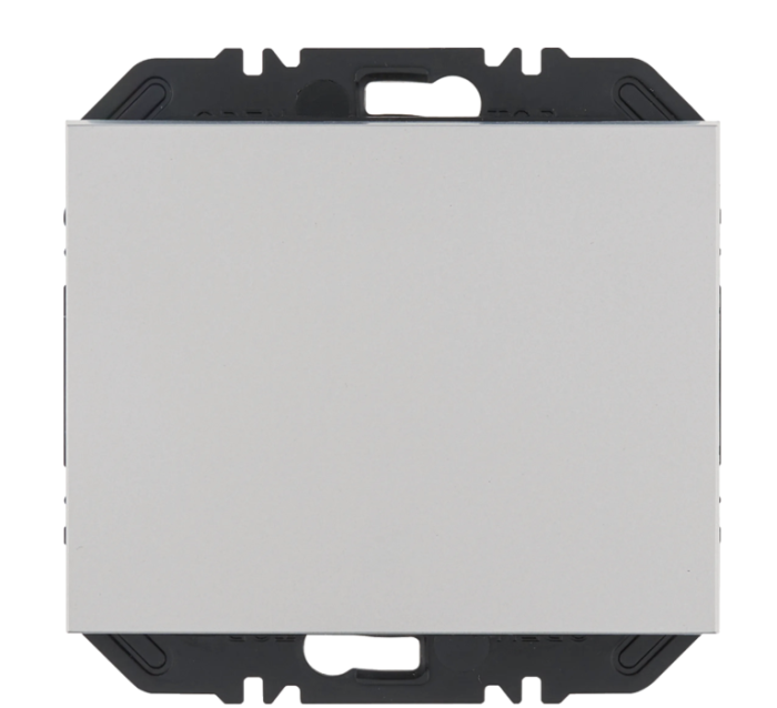 Wall transmitter module Enocean with rocker K.5, matt aluminum
